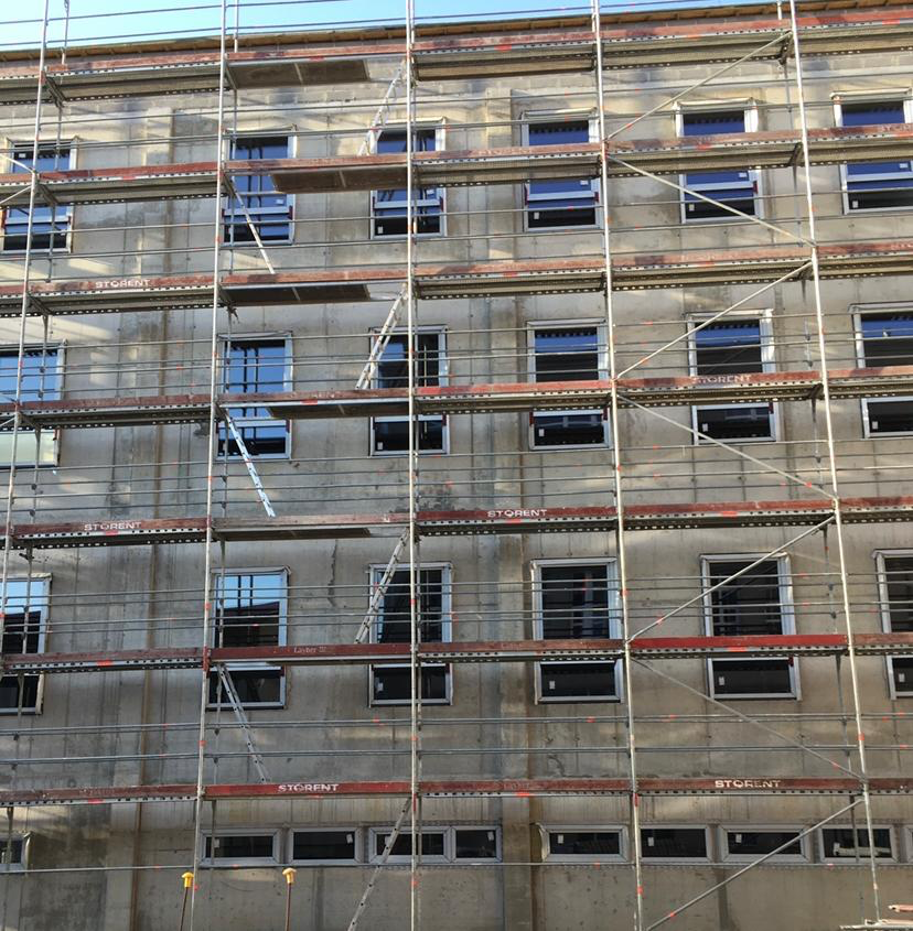 Rīgas Angļu Ģimnāzijas fasādes siltināšanas darbi